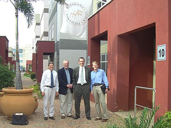 Entrance to Botswana Stock Exchange