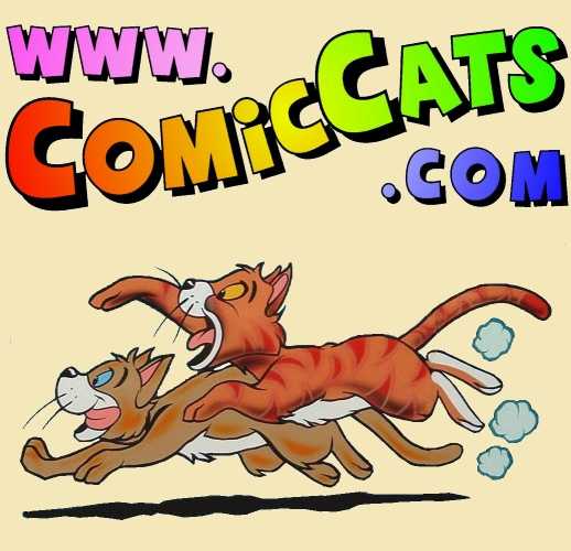 ComicCats.com T-shirt design