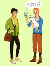 Hipster-Tintin-by-lamamama