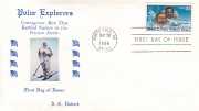 5/28/86 Arctic Explorer FDC. Photo
cachet by A.C. Doback, #16 of 26.