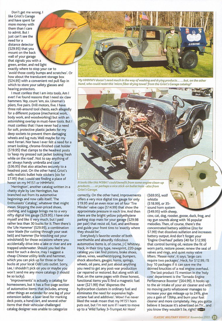 Classic Military Vehicle, Issue #30