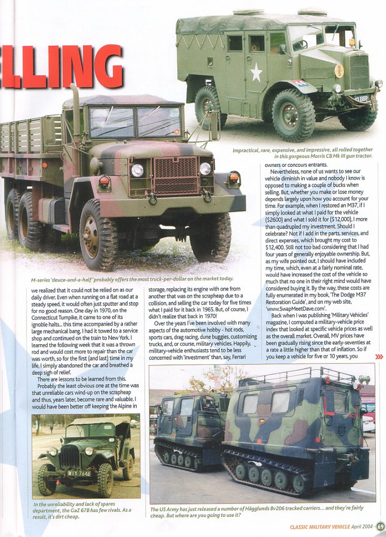 Classic Military Vehicle, Issue #35