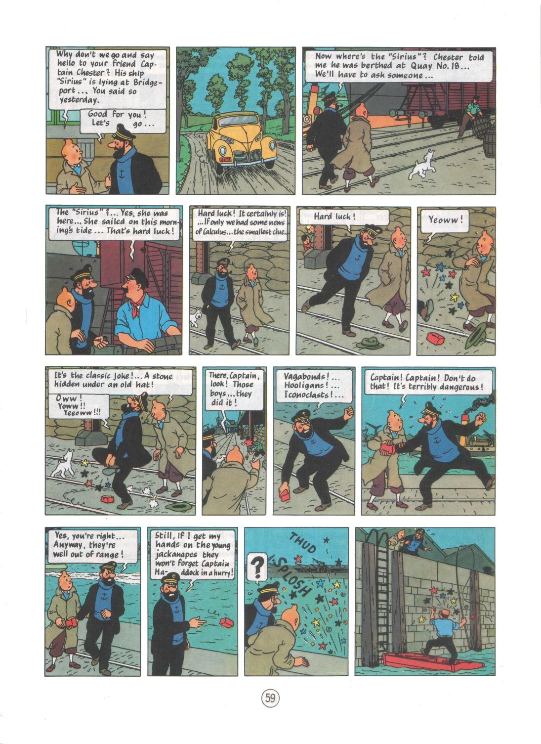 13 Cameos of Herge, Tintin, Quick & Flupke, Mr. Mops, Edgar Jacobs, and ...