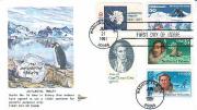 21 Jun 91, FDC of Scott C130, 30th anniv of Antarctic Treaty.